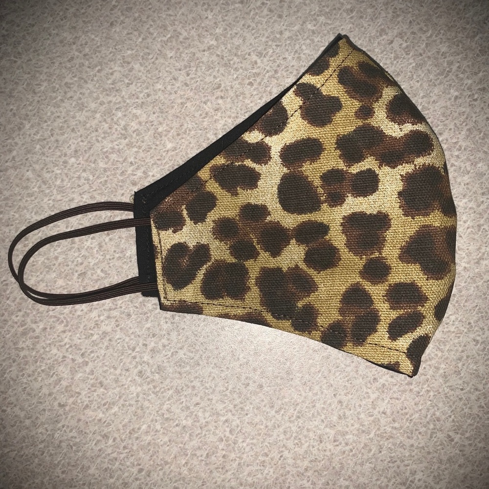 Cheetah face mask